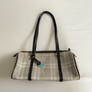 Dooney & Bourke Classic Plaid Canvas Handbag